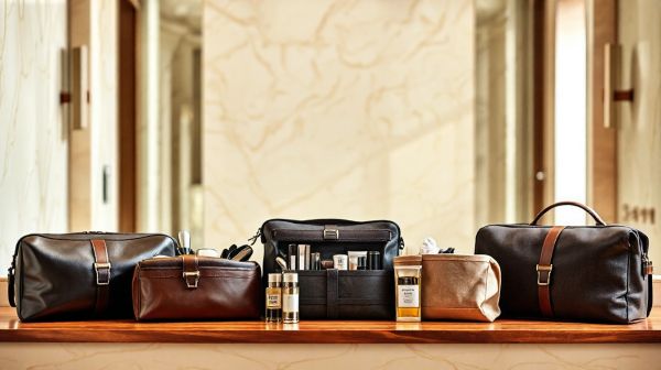 Top 5 trousses de toilette pour hommes idéales en voyage
