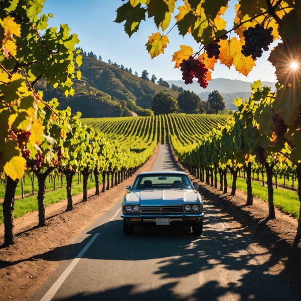 Où trouver les meilleures routes pour un road trip à travers les vignobles de Napa Valley, Californie : conseils et périodes ?